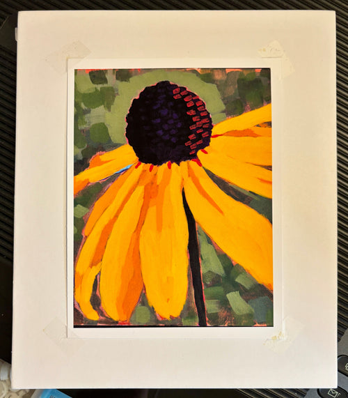 Black-eyed Susan art print 5x7